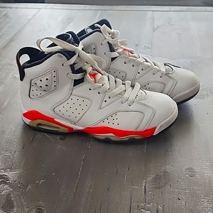 Air Jordan 6 Retro Infrared White 2014